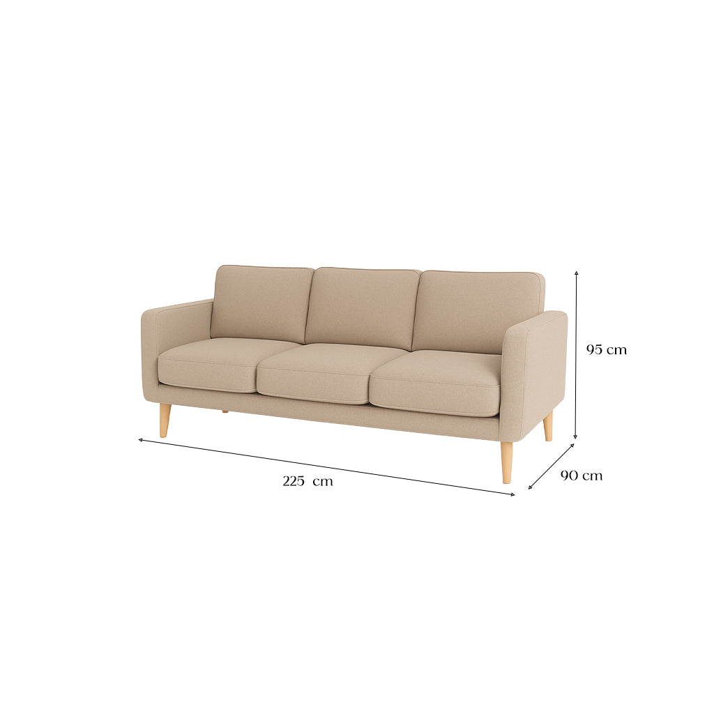 MILO 3 SEATER