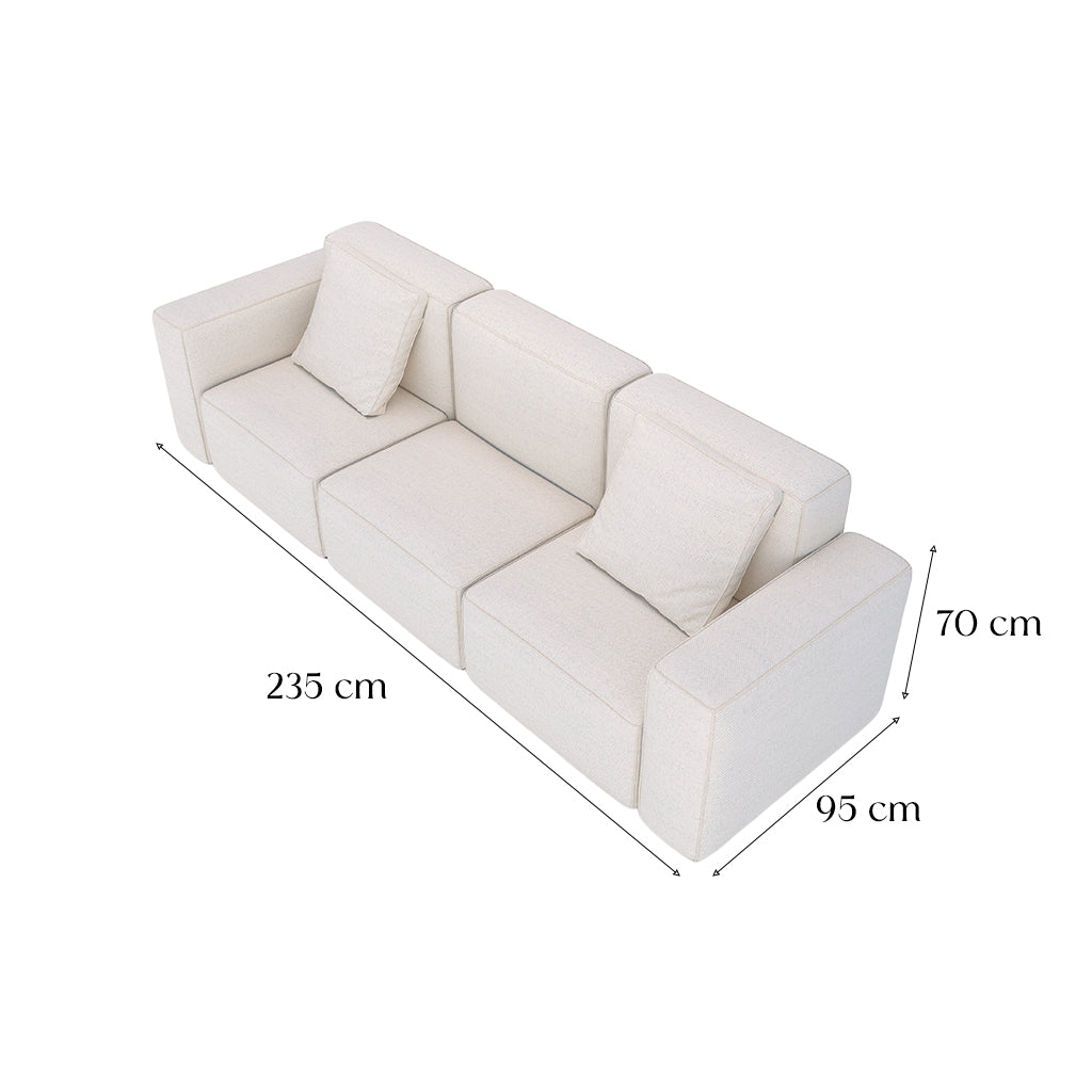 LILLY 3 SEATER